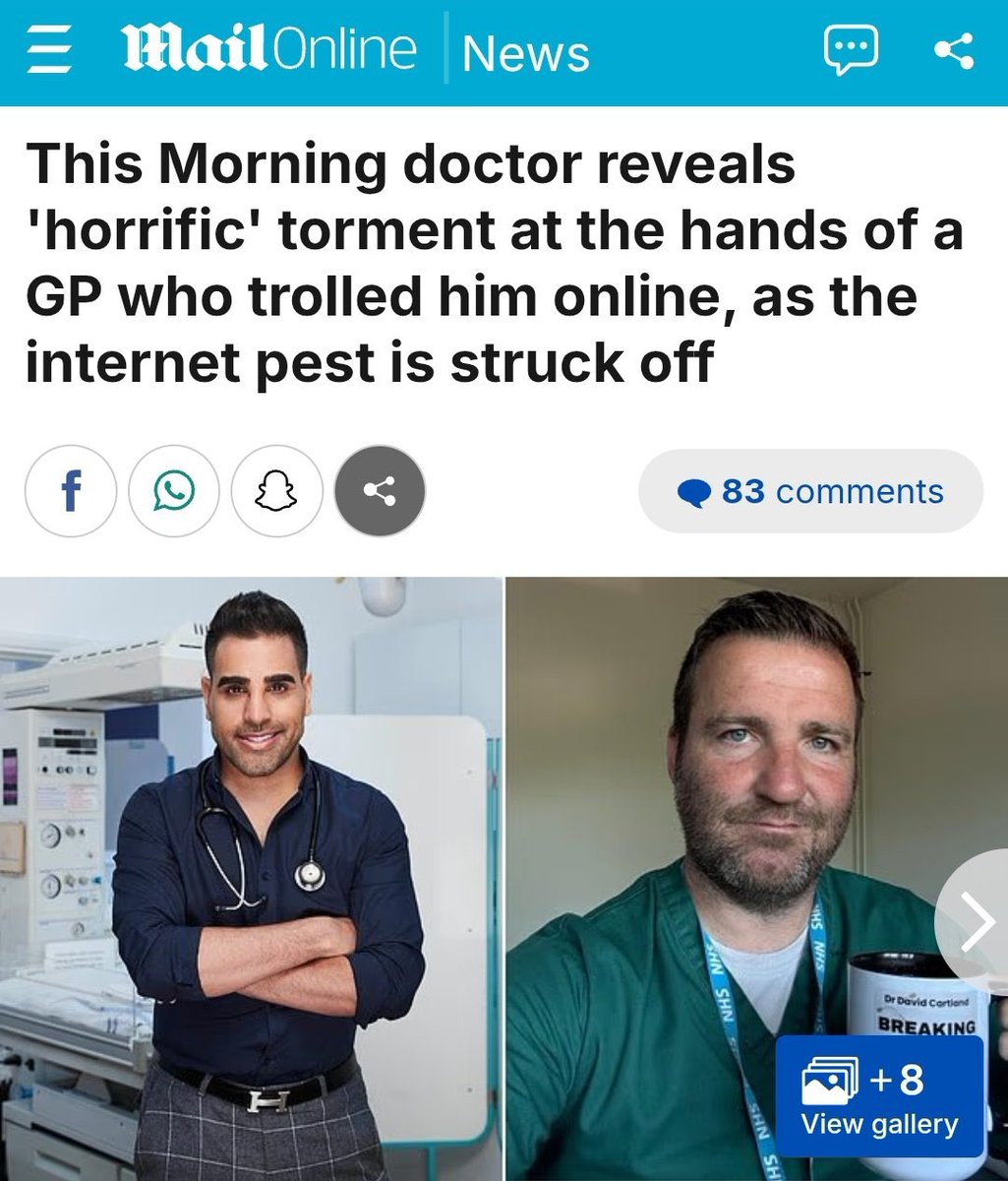 Jeremy Vine | Here, on Insta & Facebook (@thejeremyvine) on Twitter photo Awful sustained abuse of Dr Ranj by unrelenting ex-GP. More on <a href="/CornwallLive/">Cornwall Live</a> about this bizarre case. Awful sustained abuse of Dr Ranj by unrelenting ex-GP. More on <a href="/CornwallLive/">Cornwall Live</a> about this bizarre case.