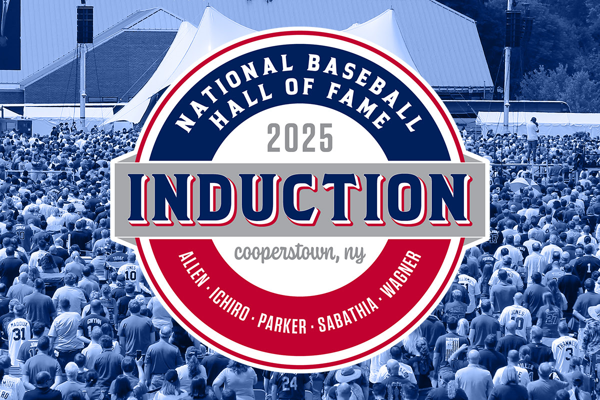 baseballhall's tweet image. We’re days away from celebrating the Class of 2025 as the eyes of the sports world turn to Cooperstown.
Here’s everything you need to know ahead of #HOFWKND: ow.ly/2Iuu50WqLlc