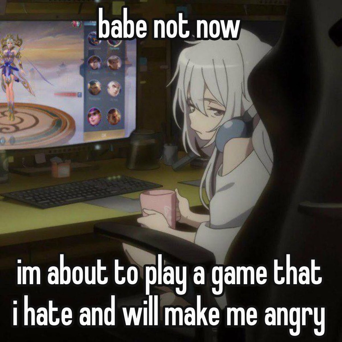 halfasleepfae's tweet image. Me when itβs time to play Tarkov