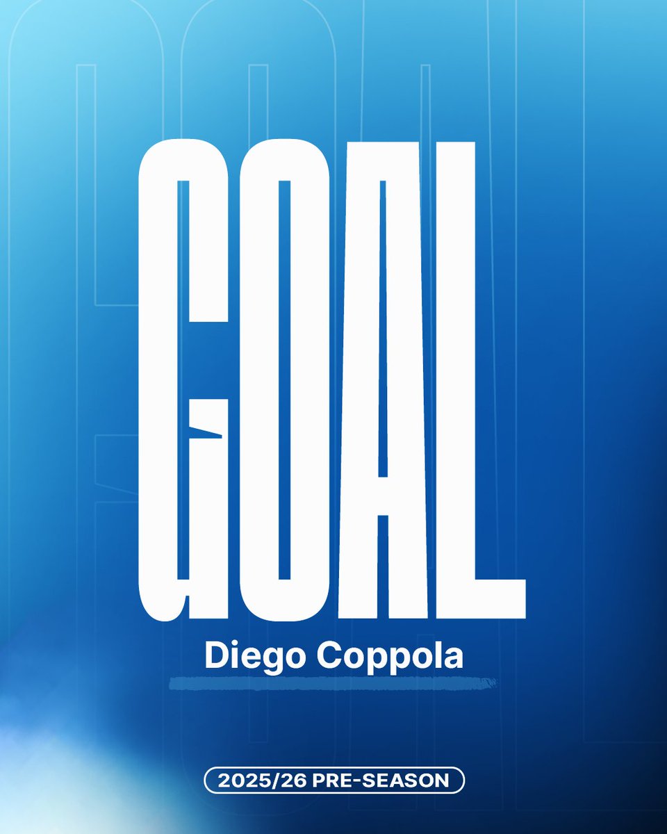 Diego heads home to restore our lead! 💥