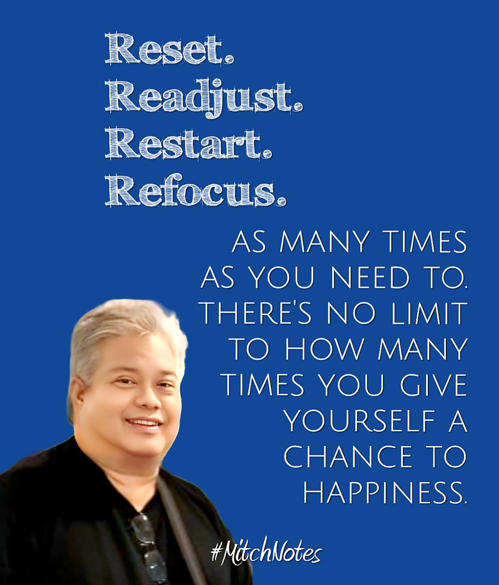 iamMitchDuran's tweet image. #ThursdayMotivation
#BeHappy
#MitchNotes