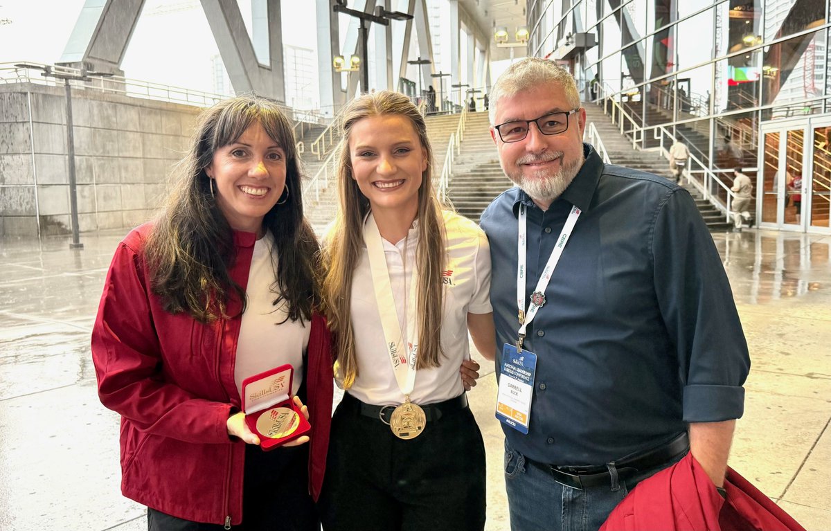 SowelaTCC's tweet image. Back-to-Back Champion! 🥇🥇
SOWELA’s own Caitlyn Dionne has done it again—bringing home another Photography Gold Medal at the 2025 SkillsUSA National Championships!
#SkillsUSAChamp #SOWELA #Photography #LakeCharlesProud
🔗 sowela.edu/sowela-student…