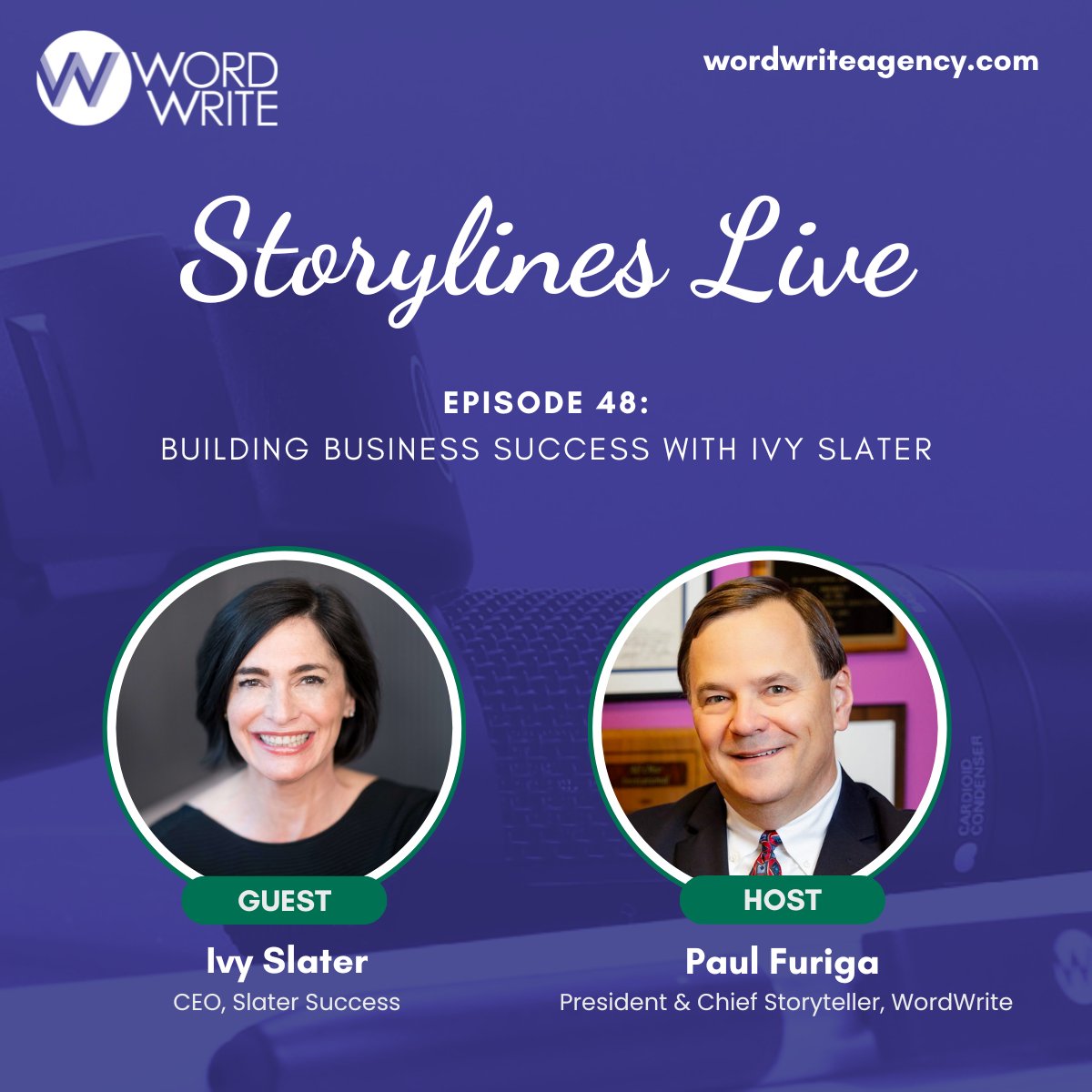 In the latest episode of Storylines Live, Paul sits down with <a href="/SlaterSuccessCC/">Ivy Slater</a>. With almost two decades of experience coaching and advising C-Suite executives, she has tons of insight to share.

You won’t want to miss this! Listen or watch now: hubs.la/Q03xgyxN0