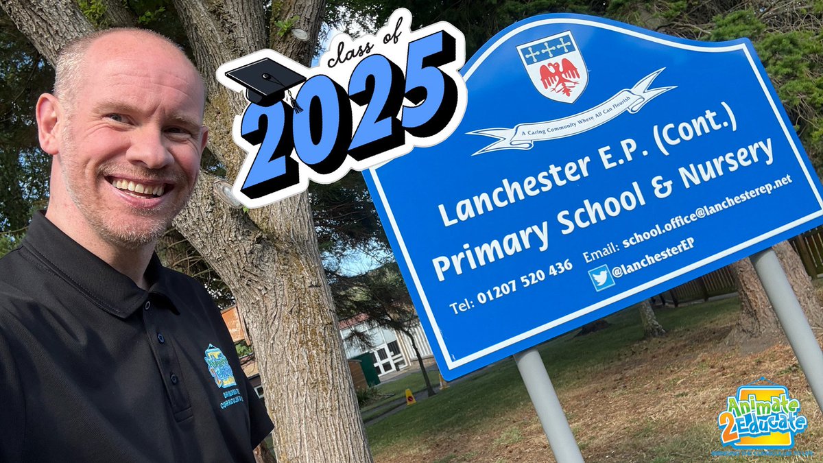 Martin Bailey (@animate2educate) on Twitter photo Great to be back at <a href="/LanchesterEP/">Lanchester EP Primary School</a> (Co. Durham) today working with Y6 on their 2025 Leaversโ Video. Had 11 amazing years at the school, so was lovely to be back and get such a warm welcome from former colleagues & pupils. Hope everyone enjoys the videos during Fridayโs assembly. Great to be back at <a href="/LanchesterEP/">Lanchester EP Primary School</a> (Co. Durham) today working with Y6 on their 2025 Leaversโ Video. Had 11 amazing years at the school, so was lovely to be back and get such a warm welcome from former colleagues & pupils. Hope everyone enjoys the videos during Fridayโs assembly.