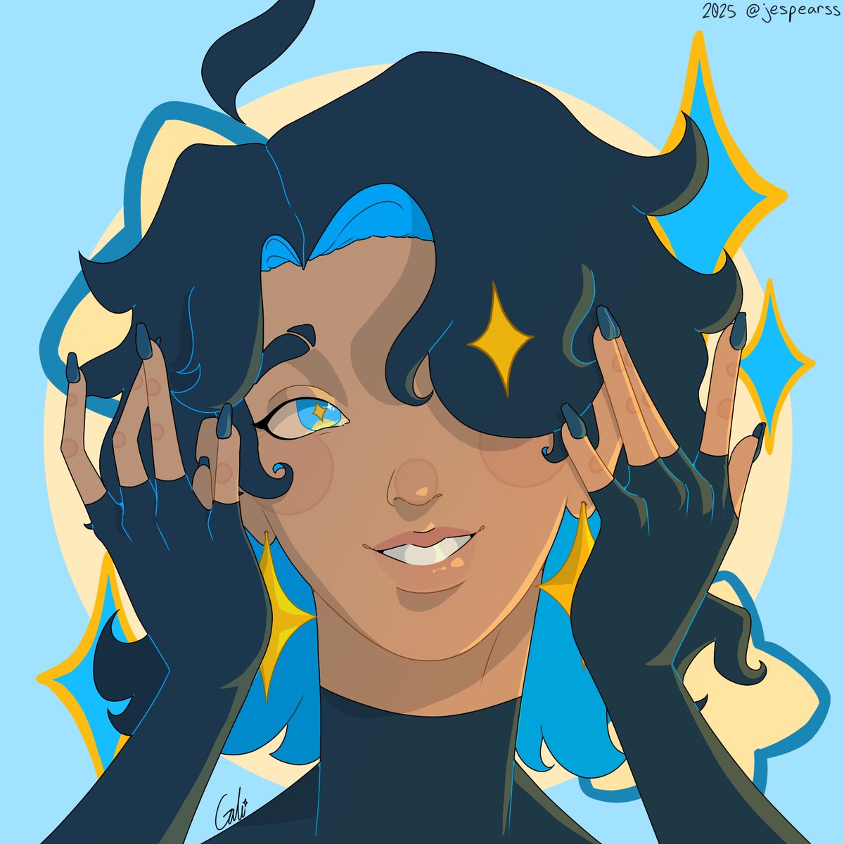 jespearss's tweet photo. gift for @ink_iio ✨ i've watched so many inkiio videos that this sona shows up in my dreams. https://t.co/LBE78GpymN