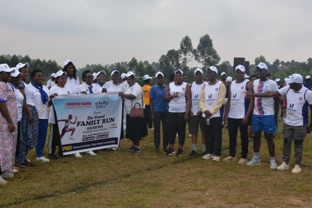 Bishop <a href="/WADiocese/">Diocese of West Ankole</a> Rt.Rev Johnson asked Christians when called upon, to keep supporting and participating in Church projects and activities. After the run, fastest runners were awarded in the category of best two females and males respectively.
By: <a href="/NiwahaBright/">niwaha bright</a> 
📸<a href="/NiwahaBright/">niwaha bright</a>