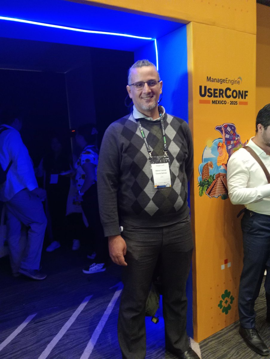 Csamex_mx's tweet photo. Gracias a nuestros socios comerciales @aitiamx_ @kalicdmx  y @motech_mx por asistir a la #USERCONFMX de @ManageEngineLA y explorar las nuevas tendencias en #tecnología y #ciberseguridad 

#CSAMEX #TI https://t.co/z8IIbJkI2q