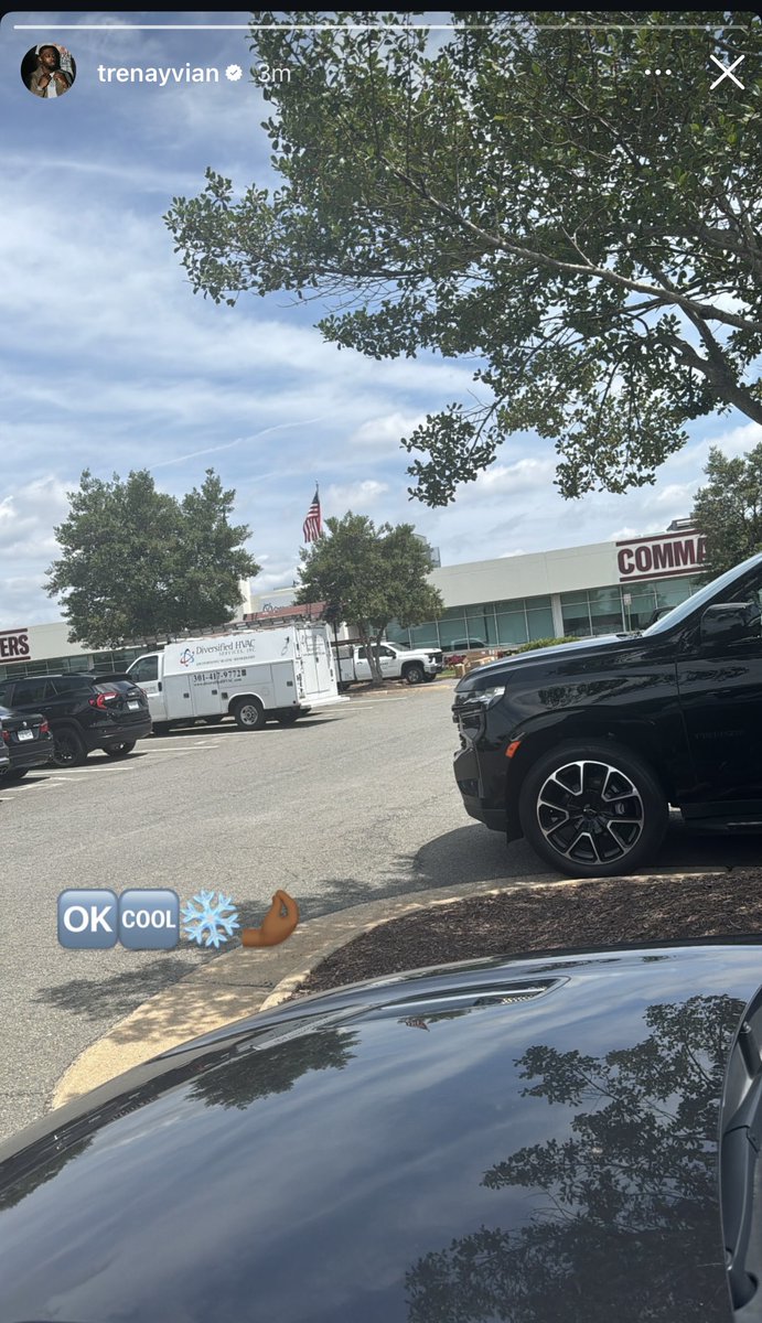 Trey Amos just posted the Commanders’ building on his IG story. Amos is still unsigned just like 29 other 2nd round picks from the draft. Rookies report on Friday. #RaiseHail