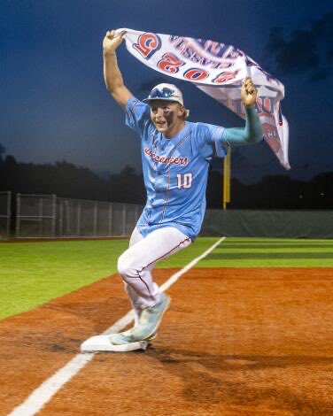 Jeff Johnson (@jeje66) on Twitter photo Pretty cool photo by our Nick Rohlman of <a href="/EastBucBaseball/">East Buchanan Buccaneers Baseball</a> Will Hansen celebrating with state tournament qualification banner. #iahsbsb Pretty cool photo by our Nick Rohlman of <a href="/EastBucBaseball/">East Buchanan Buccaneers Baseball</a> Will Hansen celebrating with state tournament qualification banner. #iahsbsb