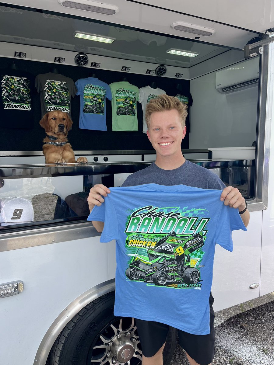New Retro Tees just dropped! 💿⚡️

Grab yours starting TODAY trackside at Eldora Speedway in the turn one vendor area or grab one online NOW!

Available in 4 different color options + 3 tank top styles! 

🔗 chaserandallracing.com