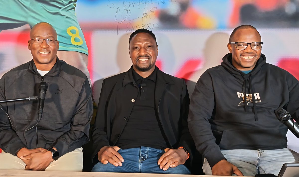 AFC_2025's tweet image. 🚨New Episode Loading🚨

🔶 In the next episode of African Football Connect, Greg Etafia, Velile Mnyandu and Mahlatse Mphahlele discuss a variety of stories making headlines on the continent.

#JamboAfrica
#AfricanFootballConnect

@Velile_Mnyandu
@BraMahlatse