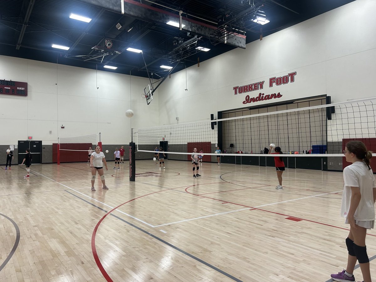 Kenton County School District (@thekcsd) on Twitter photo Good luck to the <a href="/FootMiddle/">Turkey Foot Middle School</a> students participating in volleyball tryouts this week!
The new gym floor looks great! Good luck to the <a href="/FootMiddle/">Turkey Foot Middle School</a> students participating in volleyball tryouts this week!
The new gym floor looks great!