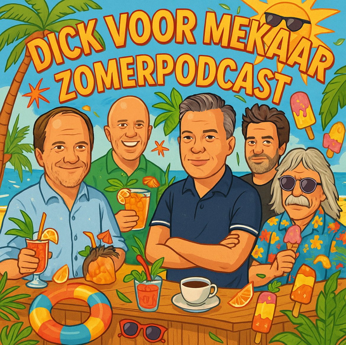 Mkrabby's tweet image. Morgen is het zo ver, de @Dickvoormekaar2 #Feyenoord podcast topshow ‘Summer Special’, met @VanEgmond1968, het lieve mannetje @VdhJort, Mario en veel meer!