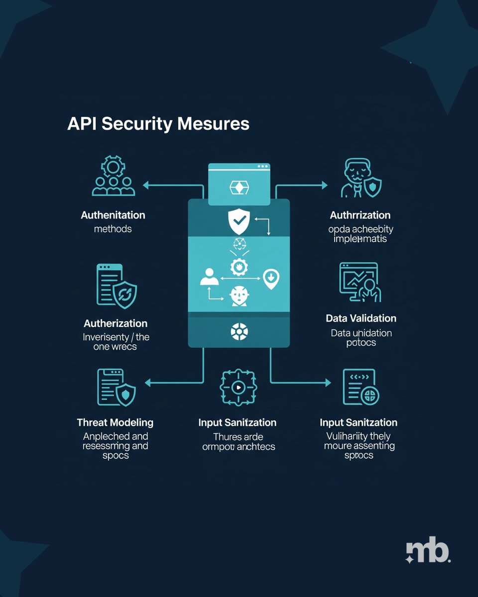 master_backend's tweet image. API security is critical.
From authentication to input sanitization, every step matters.

I’ve shared a quick blog on essential API security measures for developers.

Read here: newsletter.masteringbackend.com/p/api-and-api-…

#APISecurity #BackendDev #SecureCode #MasteringBackend #ayshriv