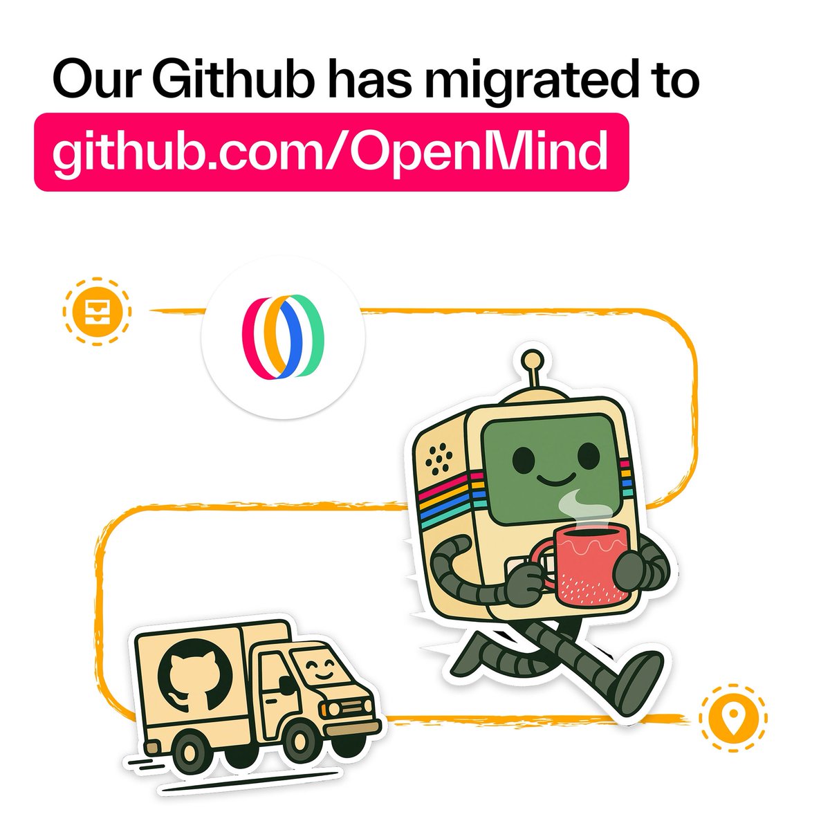 openmind_agi's tweet image. Our GitHub has officially migrated.
You can now find all active and future repositories at: github.com/OpenMind
Start building now.
