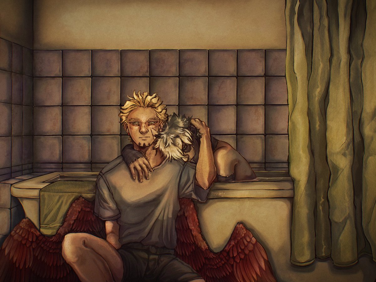 psychedelic_gab's tweet image. "Still in the cage, huh?"
#dabihawks #hotwings #keigotakami #TouyaTodoroki #mha #bnha #myheroacademia #bokunoheroacademia
