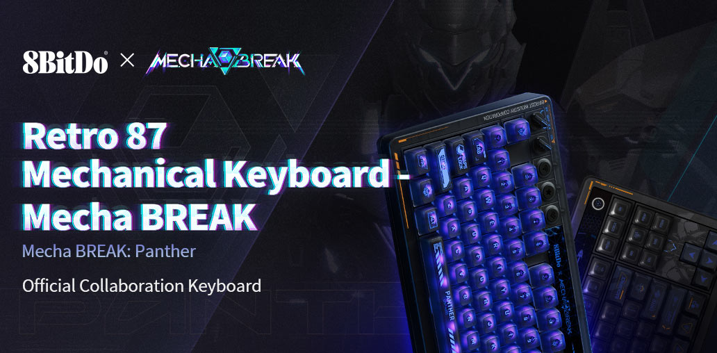 MechaBREAK's tweet image. The @8BitDo Retro 87 Mechanical Keyboard - MechaBREAK edition is now for sale!
Striker themed power at your finger tips.
amazon.com/dp/B0F9F6JTZG?…
#8BitDo #MechaBREAK