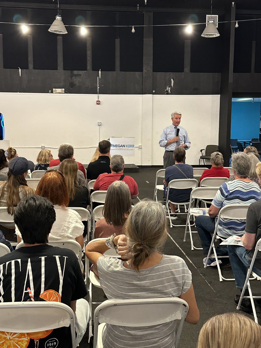 CWMeganKerr's tweet photo. Great turnout at last night’s CD5 Community Meeting with our City Attorney &amp; City Prosecutor! We had important conversations on safety &amp; accountability.

Next stop: Wardlow Park in August, hope you can join us! https://t.co/SGZvXbE2Z1
