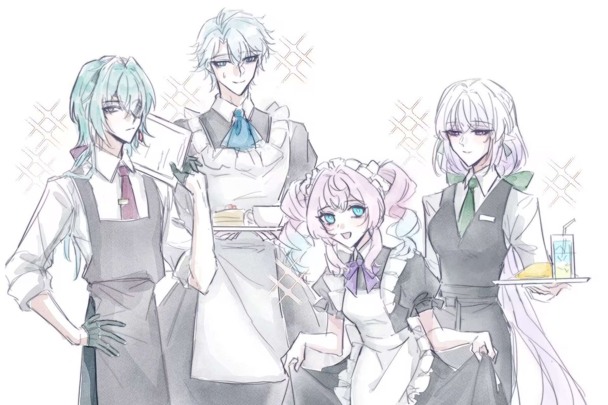 lyaurelia12's tweet image. メイドカフェ
coloured by @JellY_RAbi_