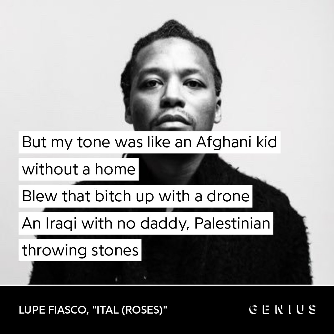Lupe Fiasco talked about Palestine and called Obama a terrorist in the early 2010s, at the expense of his career

It's sad that no mainstream rapper would even dare doing this nowadays, even the "conscious" ones.