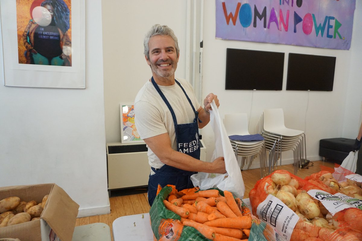 Andy's tweet image. Classes are out for the summer. And for millions of kids, no school means no lunch. That’s why we’re proud to partner with @FeedingAmerica @girlsclubny @FoodBank4NYC to help our local community in NY. When we all play a role, we can create a summer where every child is nourished,…
