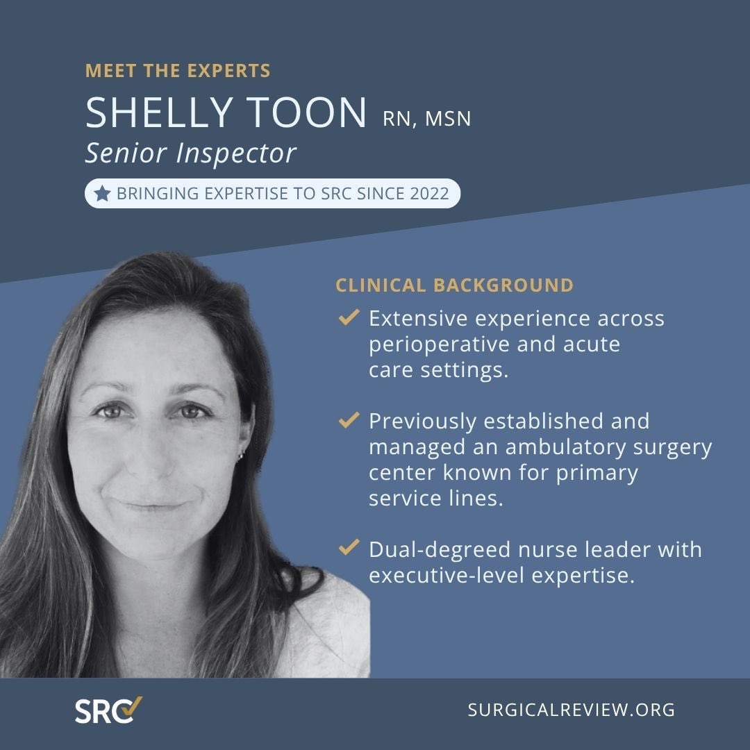 Our inspectors are seasoned clinical professionals who understand surgical care because they’ve lived it.
 
With decades of experience, they bring a peer-to-peer perspective &amp; know what excellence looks like.

Ready to elevate your program? bit.ly/4jVaiyO