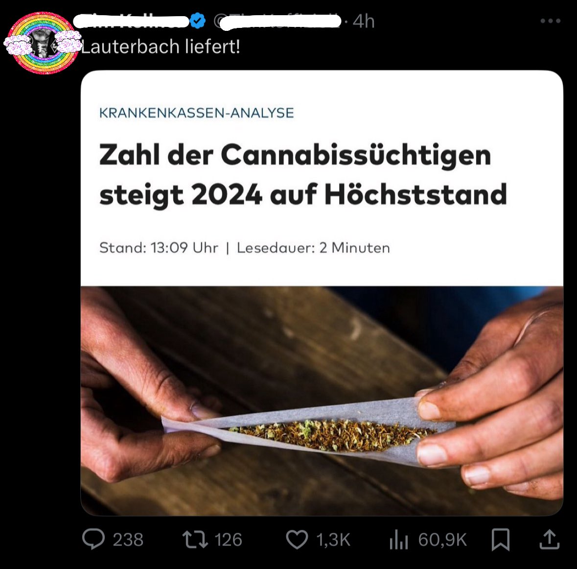 goerkemcetin's tweet image. Fast so, als würden mehr Menschen sich trauen dem Arzt/der Ärztin gegenüber ehrlich zu sein, weil sie nicht mehr kriminalisiert und stigmatisiert werden