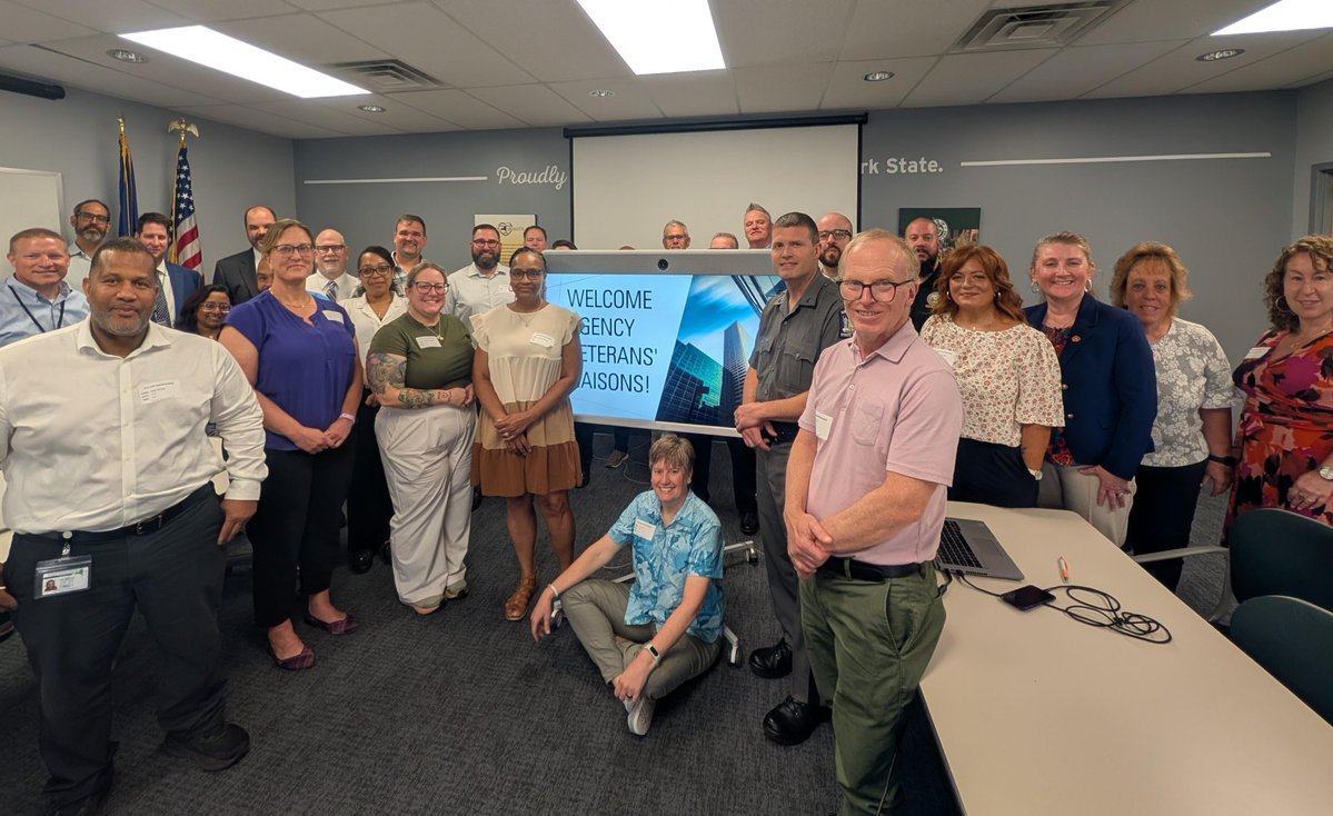 NYSStudentAid's tweet image. Last week, we were honored to join another impactful Veterans Liaisons meeting at the NYS Dept of Ag & Markets! Thanks to DVS Deputy Counsel Benjamin Pomerance, @NYSTax, and everyone who shared important updates supporting Vet and Military Families.
Read: bit.ly/44Qy5ZE