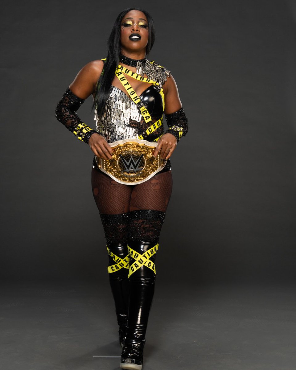 RillaGlow's tweet image. MY WWE WOMEN'S WORLD CHAMPION  🥹👏🏿 #PWC ⚠️