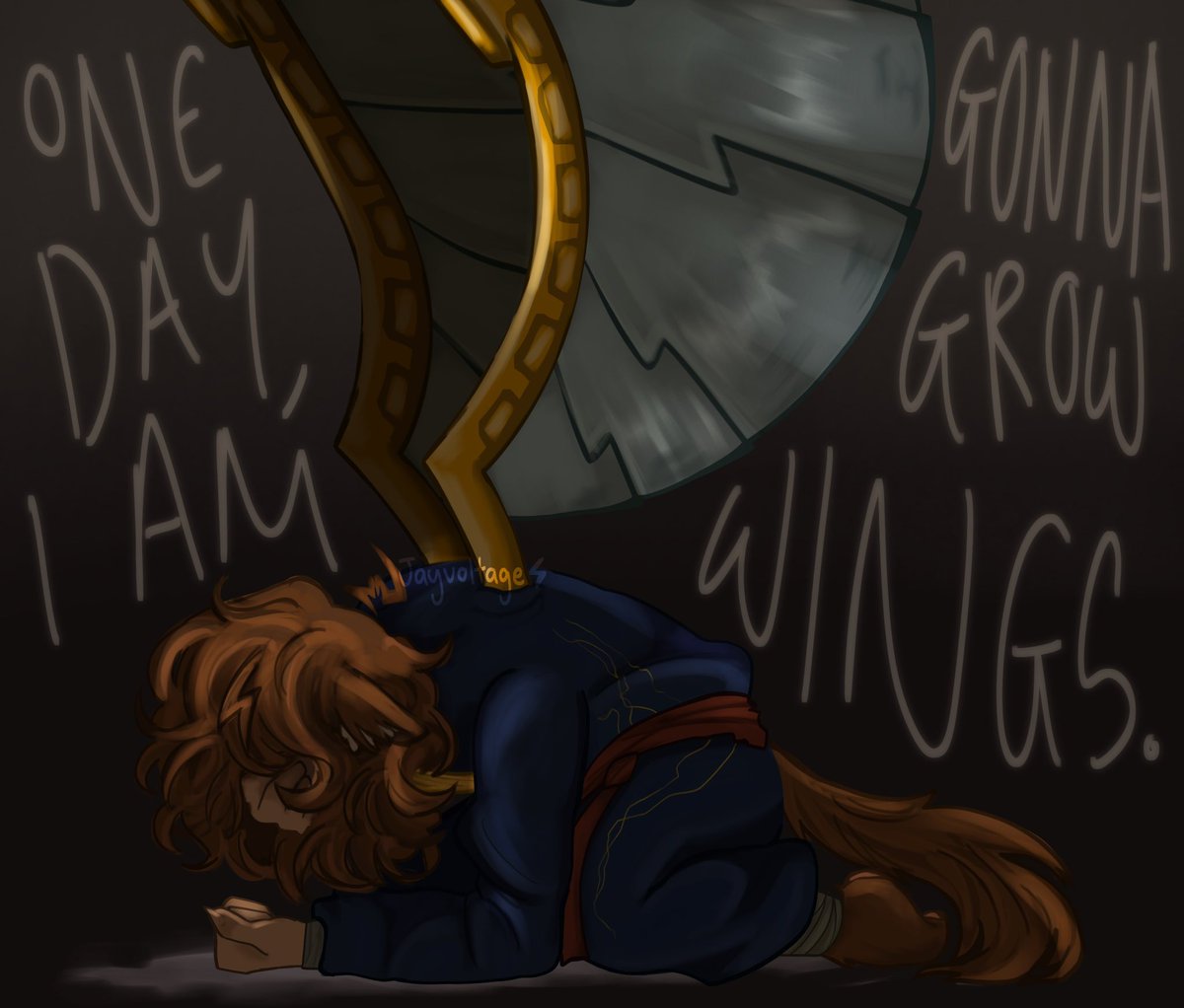 Long hair to weep while it cascades over you #ninjagorogue #ninjagojay #ninjago