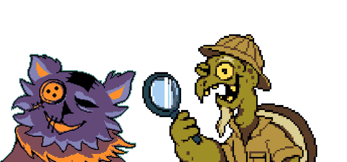 Xinerted's tweet image. if these two got into a card game
is seam getting the hammer of justice or gerson the shadow mantle first