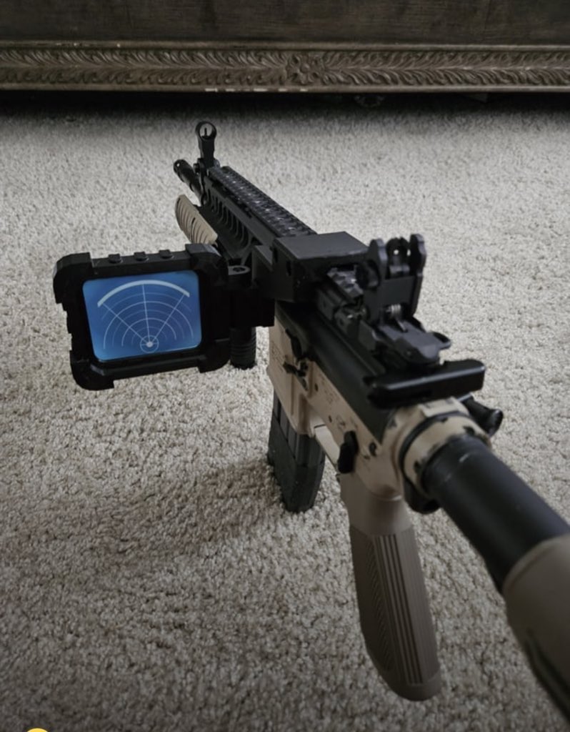 HorrorFXDesigns's tweet image. New attachment for my AR 😂🤘