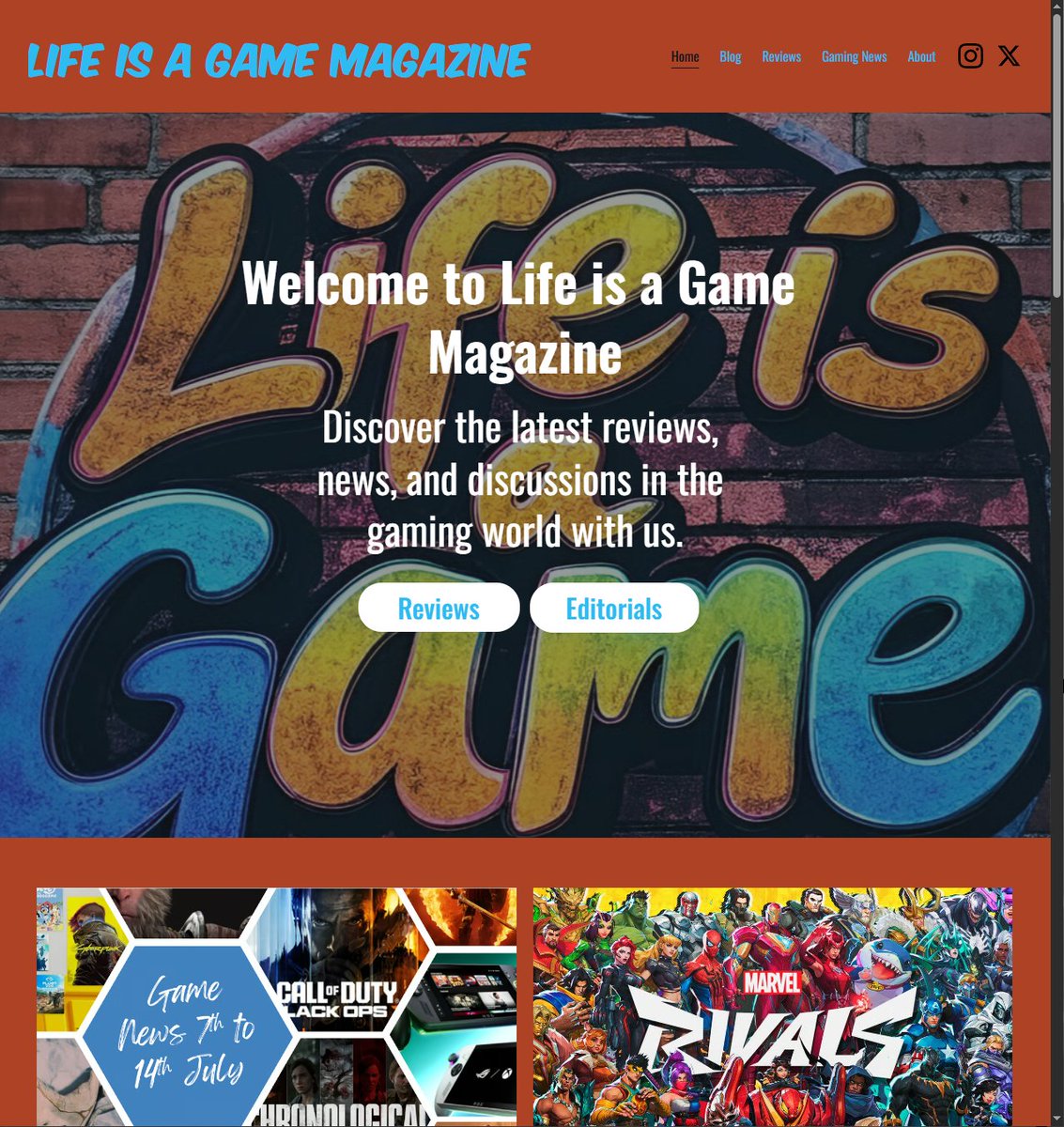 LifeisaGameMag's tweet image. 🔥AND WE ARE LIVE🔥

lifeisagamemagazine.com

All of our articles have been moved to website, along with our mini reviews and videos, with lots more to come‼️

Thank you to everyone who has supported us to this point, and here&apos;s to the future🙌