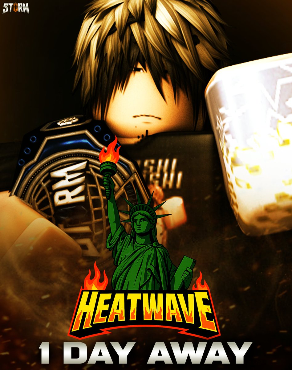 1 DAY AWAY.

[<a href="/AceAroshi/">Aroshi Tanahashi</a>]

#OPRWSTORM2025 #STORMHEATWAVE