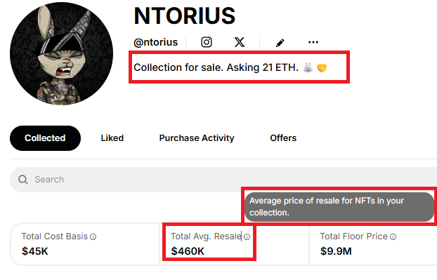 Let's do this! I only request my PFP be excluded from the sale, the other 995 NFTs are yours. Featuring art dating back to 2020 from some of the most iconic artists in the crypto art space. 💎🐰
niftygateway.com/@ntorius/
👀👀🚨One $ETH bounty to anyone who brings me a trusted