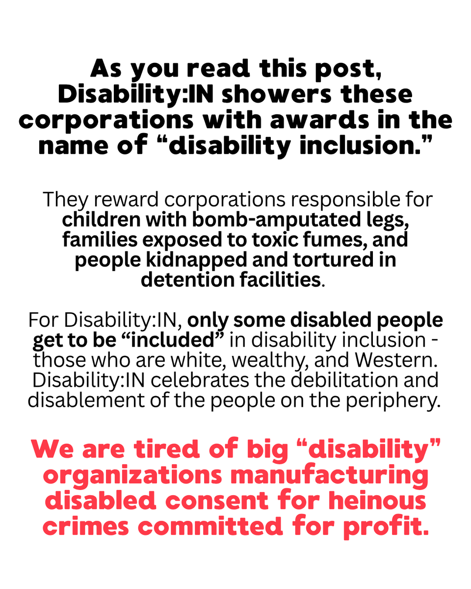 Disability Divest tweet media