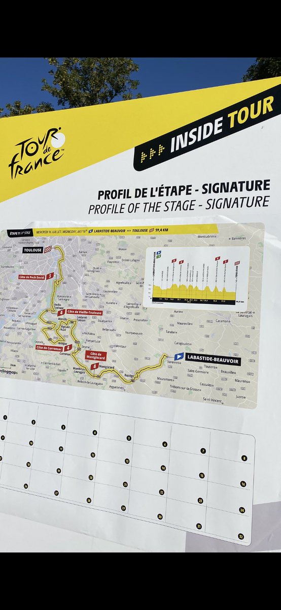 Un grand merci ⁦<a href="/amaurysport/">A.S.O.</a>⁩ pour cette magnifique étape au départ de #labastide-beauvoir à destination de de ⁦<a href="/Toulouse/">Toulouse - Mairie et Métropole</a>⁩ jour ⁦<a href="/LeTour/">Tour de France™</a>⁩ . Félicitations ⁦<a href="/MaillotjauneLCL/">Maillot Jaune LCL</a>⁩ ⁦<a href="/Continental_fr/">Continental France</a>⁩ les labastidois  vous remercient  de nous avoir choisi .
