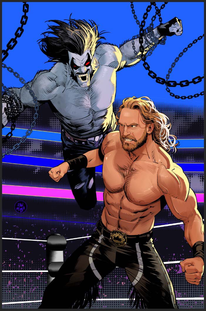 Daniel Warren Johnson and Dan Mora covers for DC K.O