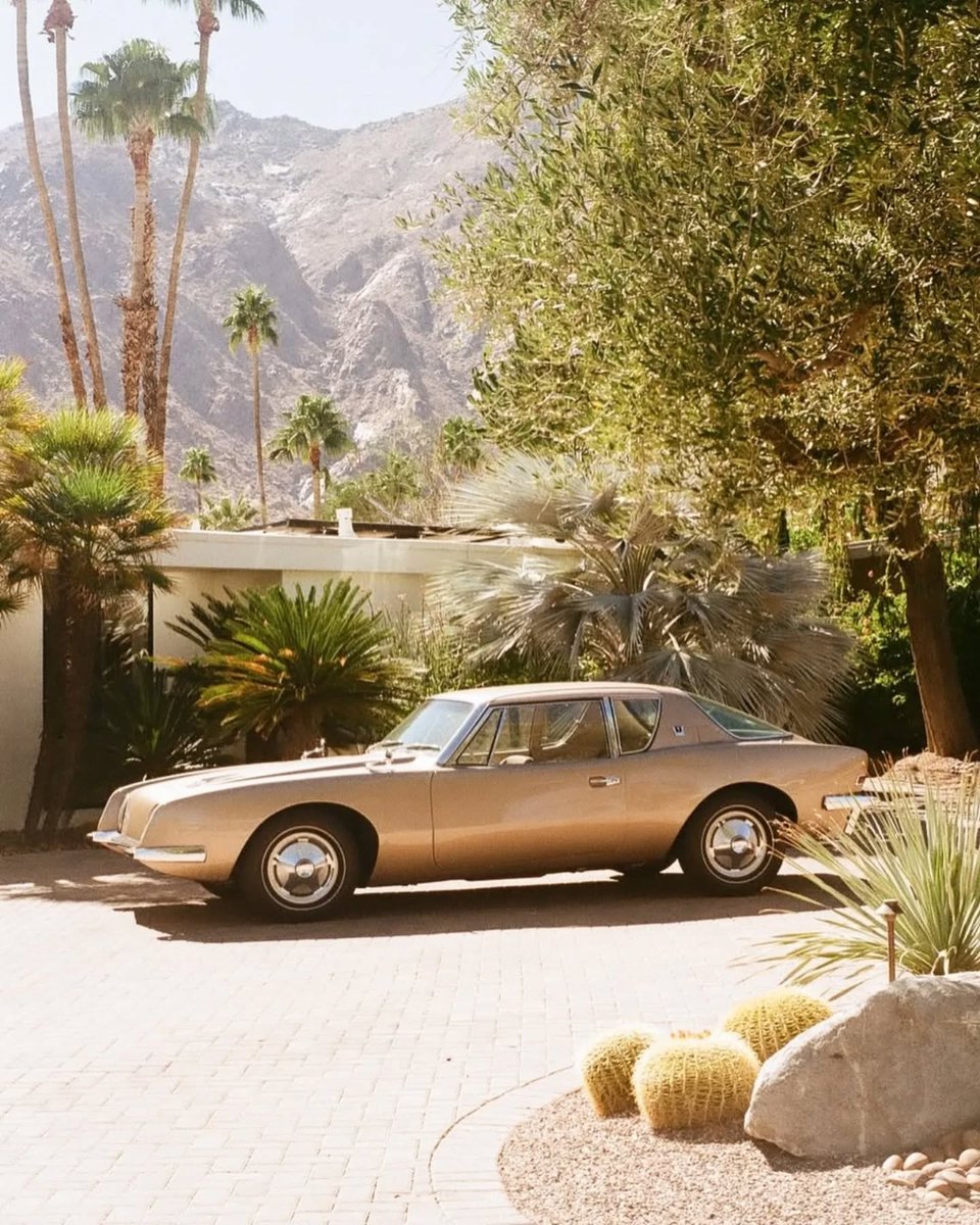 When it debuted in 1962, the Avanti turned heads with its jet-inspired nose, sleek aerodynamic lines, and fiberglass body. The Avanti captured the spirit of progress and possibility of the era, and we're proud to say that it all started here in Palm Springs.

📷: @katepostsfilm