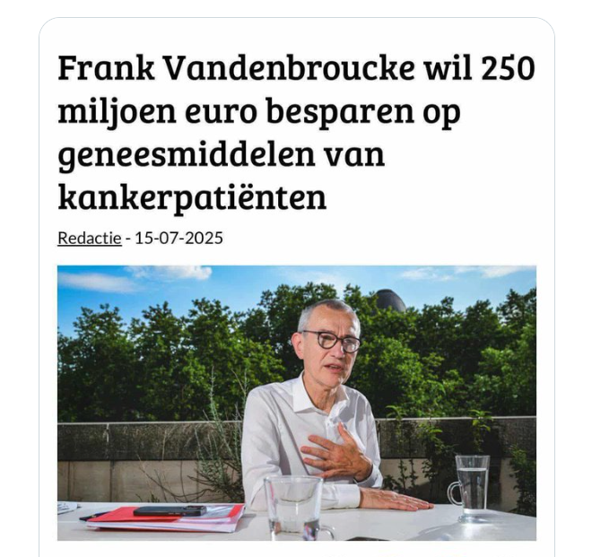 vanopstalbart1's tweet image. Op zorg besparen we niet.
Het is Vooruit of achteruit, kies maar 🤣