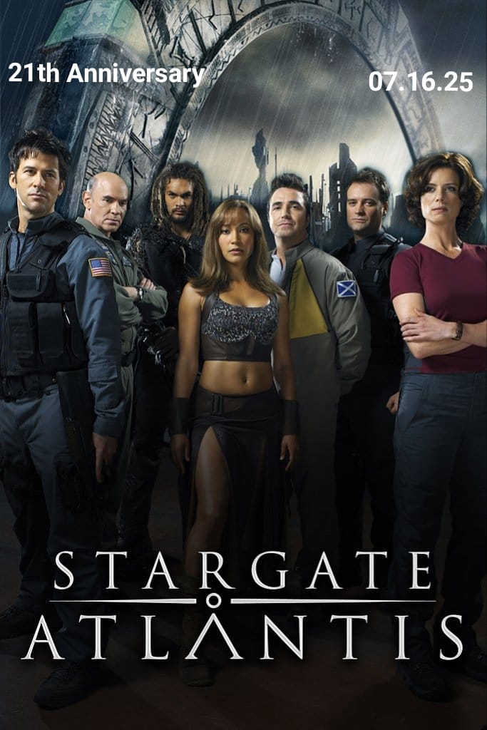 Today marks 21 years since the premiere of Stargate Atlantis! Extremely exciting adventures, if you have not seen it, we invite you to watch it and enjoy this fantastic series that turns 21 years.
Visit:
stargatelegend.com
<a href="/bradtravelers/">Brad Wright 🇨🇦</a> <a href="/BaronDestructo/">Joseph Mallozzi 🏴‍☠️</a> 
#StargateLegend #SGA