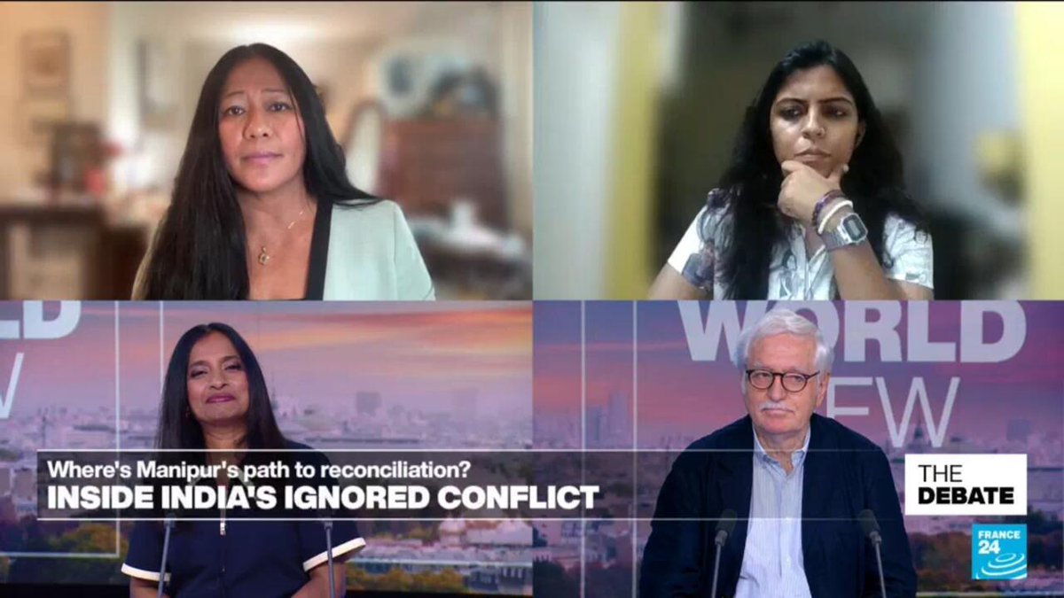 F24Debate's tweet image. Inside India's ignored conflict: where is Manipur's path to reconciliation? f24.my/BJoJ.x