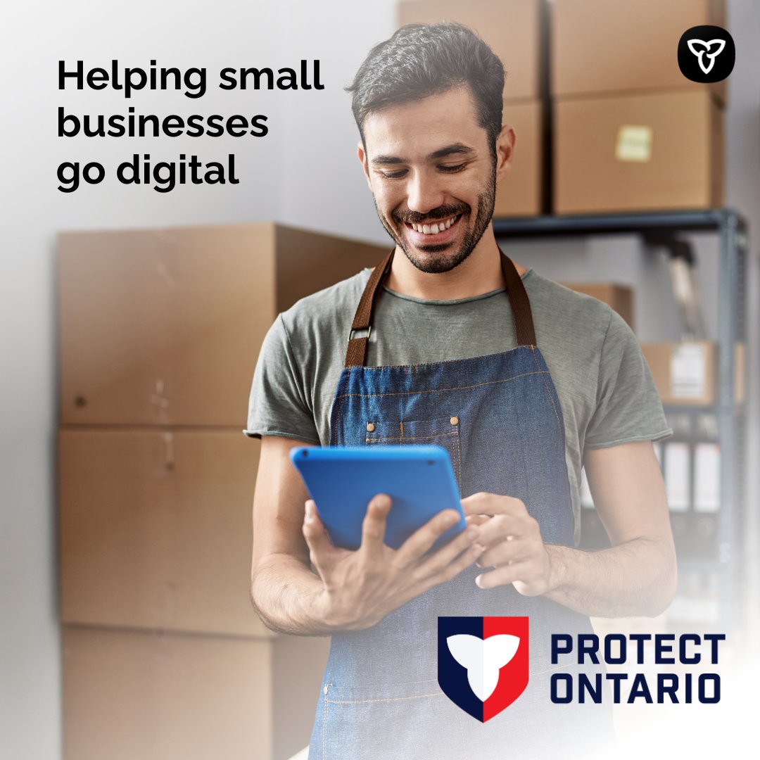 KevinHollandMPP's tweet image. Under the leadership of @fordnation , our government is investing $7.5 million to protect small businesses across the province, helping them modernize and grow by adopting digital technologies.
news.ontario.ca/en/release/100…
@ninatangri