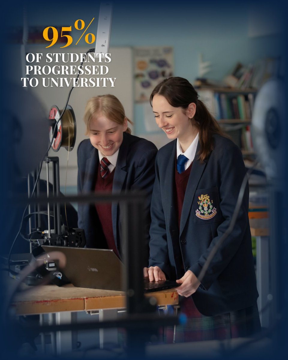 With 95% of our students progressing to university, 40% earning places at Oxbridge and Russell Group universities, exceptional education isn’t an aspiration — it’s our standard. #BoardingSchool #ExceptionalEducation #FutureLeaders