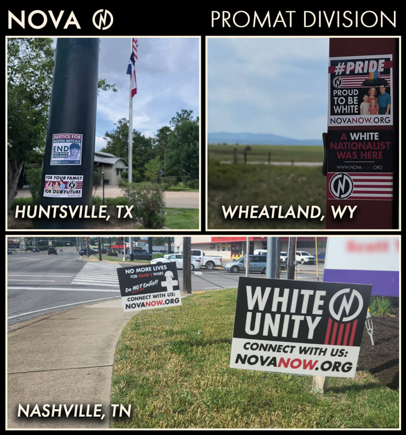 NOVANOWUSA's tweet image. If you look at Huntsville, TX, to Wheatland, WY, to Nashville, TN and to many places in between, you will find that White nationalism isn’t a regional or a fringe ideology. It’s ubiquitous and quickly becoming the mainstream as failed systems like multiculturalism and globalism…