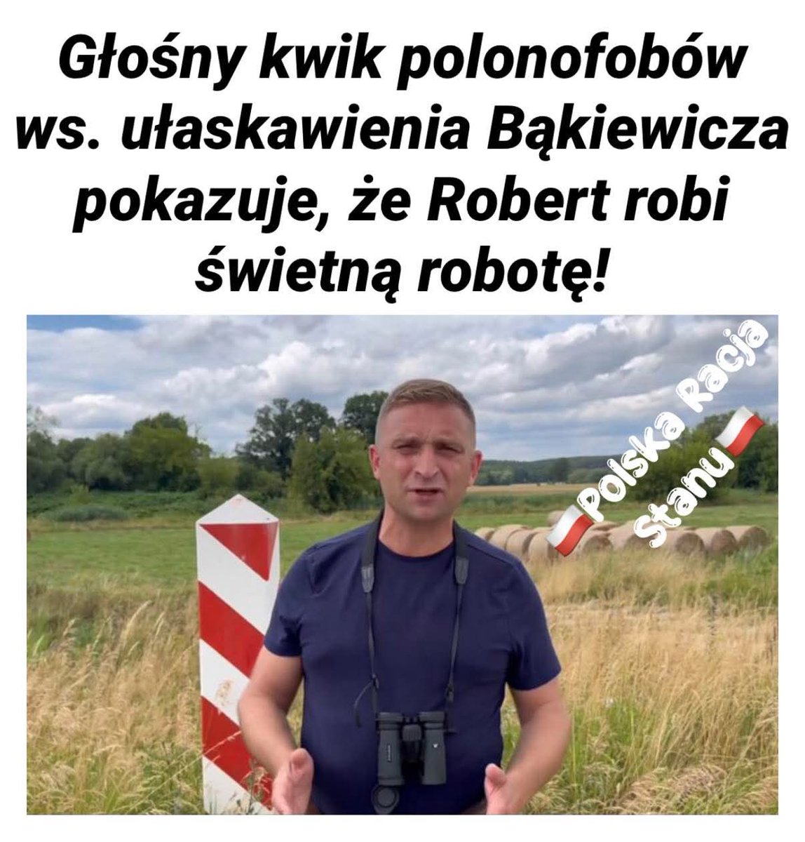 Piotr FMW🇵🇱🇵🇱🇵🇱 (@przyby_piotr) on Twitter photo Od lat powtarzam Robert to wielki patriota.Bronił kościołów przed bandą dzikusów lewackich,a teraz broni naszej granicy.
Szacunek Panie Robercie. <a href="/RBakiewicz/">Robert Bąkiewicz</a> Od lat powtarzam Robert to wielki patriota.Bronił kościołów przed bandą dzikusów lewackich,a teraz broni naszej granicy.
Szacunek Panie Robercie. <a href="/RBakiewicz/">Robert Bąkiewicz</a>