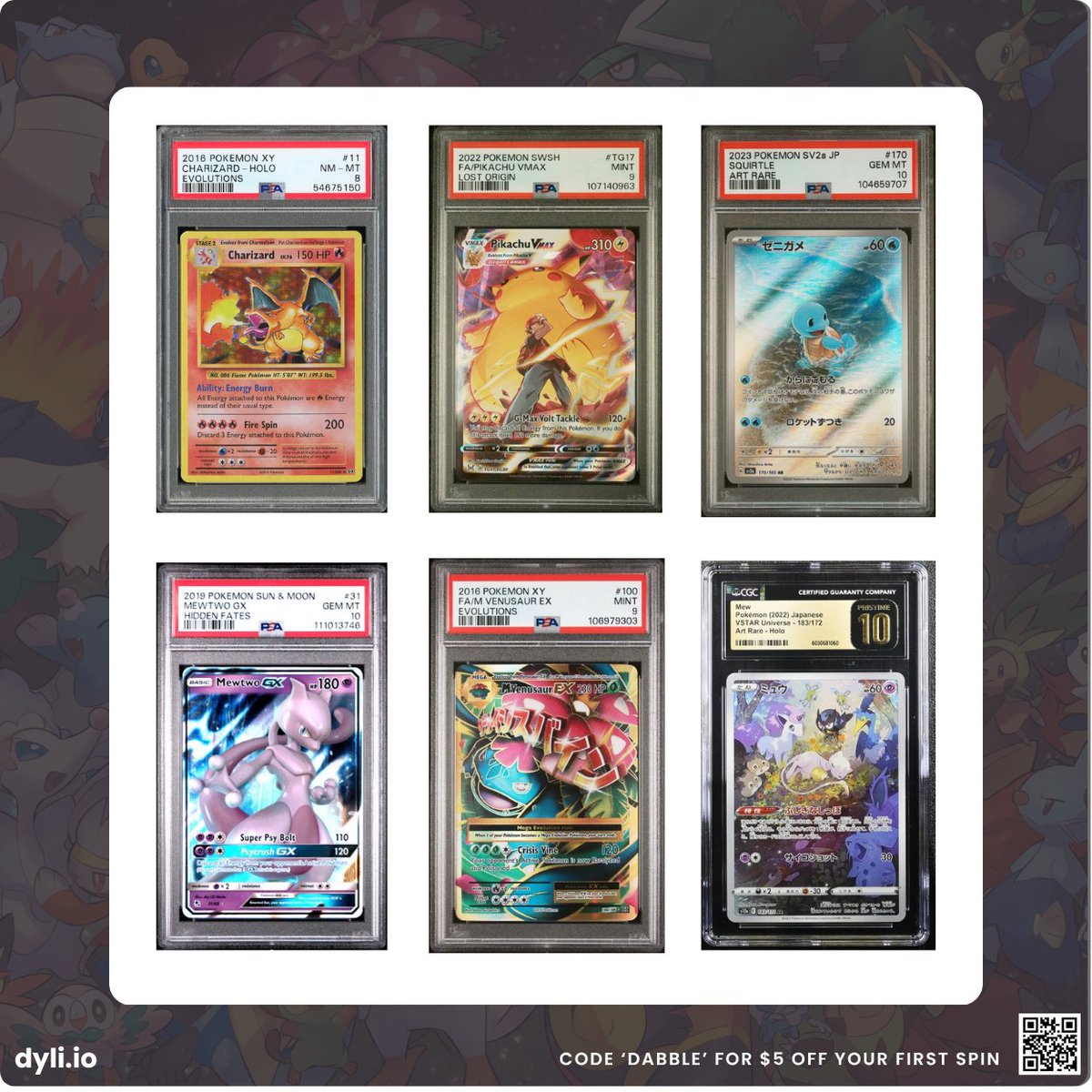 A few of the top pulls from the first 24 hours of Slab Flip

All hit for just $30 🔥

If you pulled one of these…  you holding, trading, or redeeming? 👀