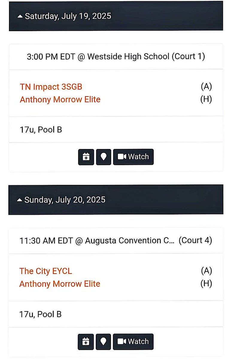 DormecoC's tweet image. College Coaches, We will be in Augusta this weekend for the @madehoops Augusta Live 2 event. Attached is our schedule @2jamesw @Griffens1mpson @ljack20271 @kingstonhenry0 @BenjaminChotko1 @ZyonWhit3 @JordanLWalton @3av1n