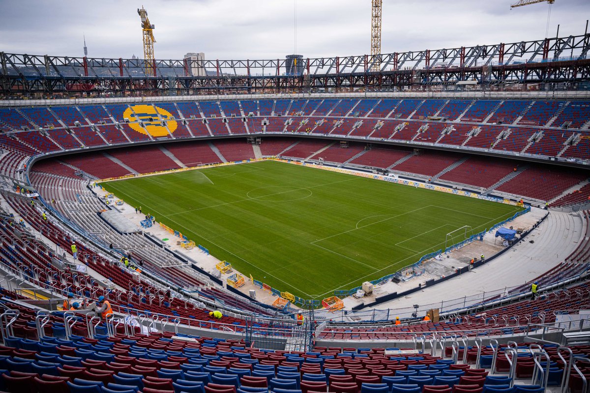 El Trofeo Joan Gamper en el Spotify Camp Nou está en el aire…🔥

⛔️El retraso en las obras evitaría que el Barcelona juegue este partido en su estadio. 

⚠️Las próximas horas serán decisivas.