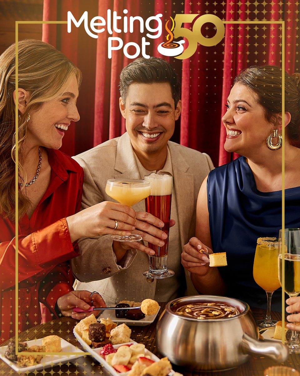 Our EXCLUSIVE, limited-edition* 24 Karat Gold Chocolate Fondue is the perfect way to toast our golden anniversary of chocolate perfection. We’re melting smooth milk chocolate fondue, cookie-butter caramel, and toasted marshmallow, then topping it off with gilded pecans and...